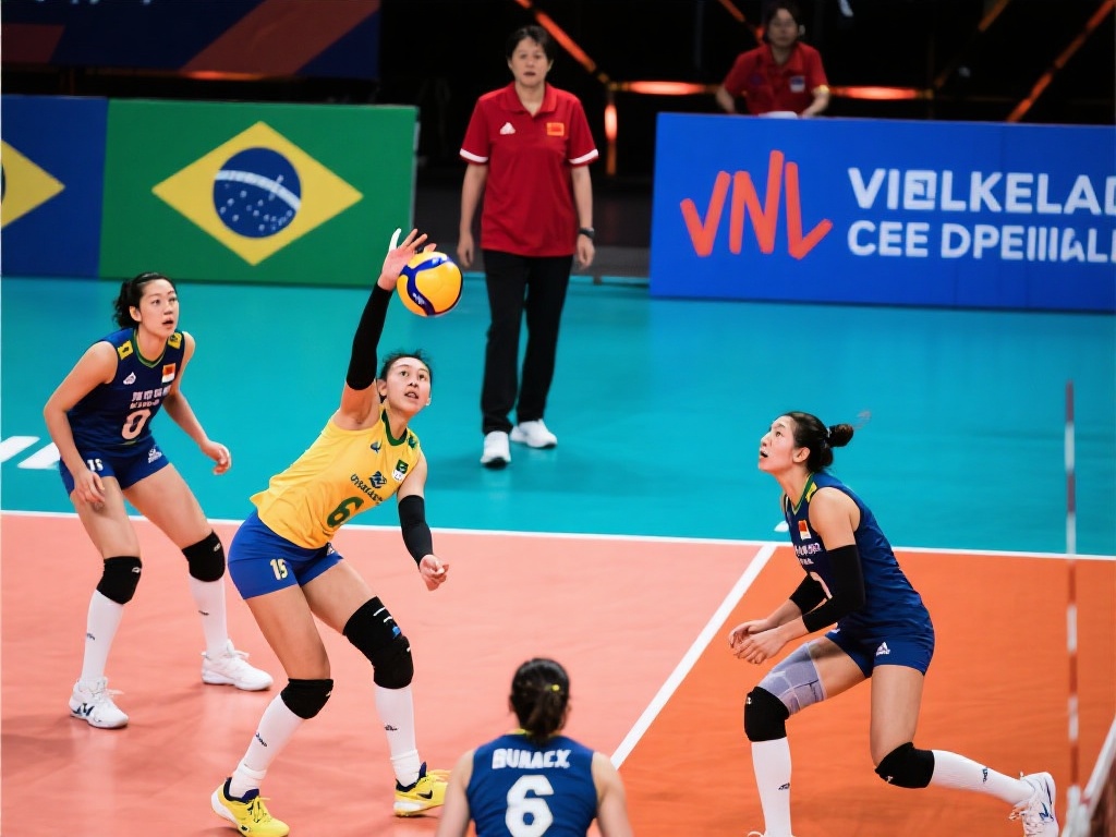 中国女排vs巴西世界杯_中国女排vs巴西世界杯【JRS直播(无插件)腾讯体育NBA】_中国女排vs巴西世界杯录像回放-河豚直播 本场比赛,中国女排教练组做出的战术调整同